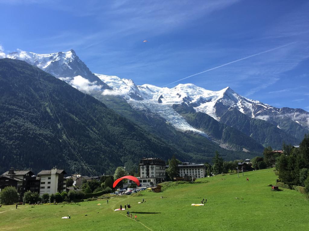 Terrasse Sur Le Mont Blanc Appartement Chamonix Buitenkant foto