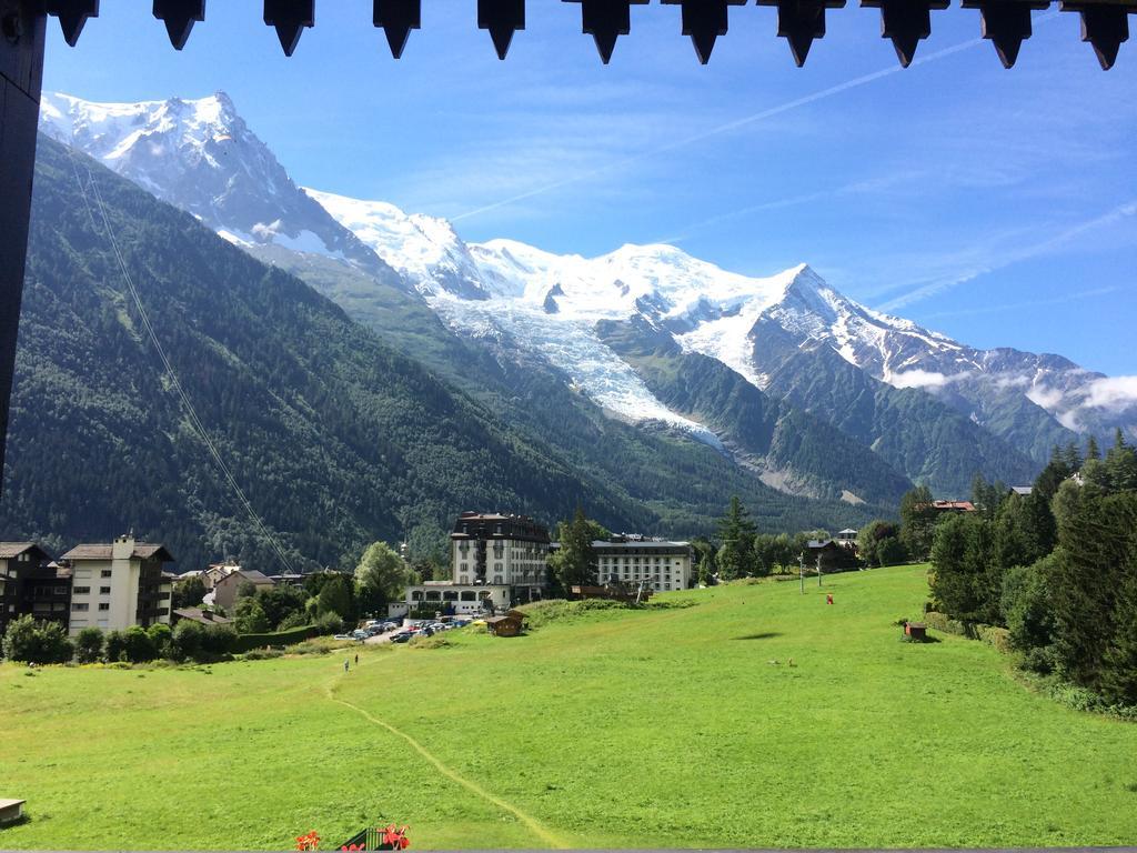 Terrasse Sur Le Mont Blanc Appartement Chamonix Buitenkant foto